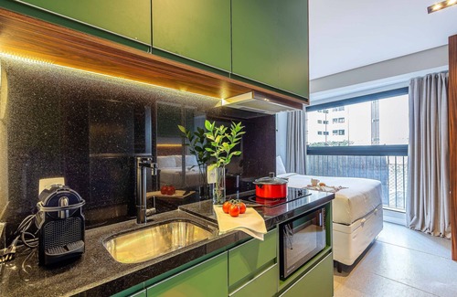Vila Nova Conceicao Apartment | Next Home Design by Viva - Apartamentos em prédio próximo ao Parque do Ibirapuera