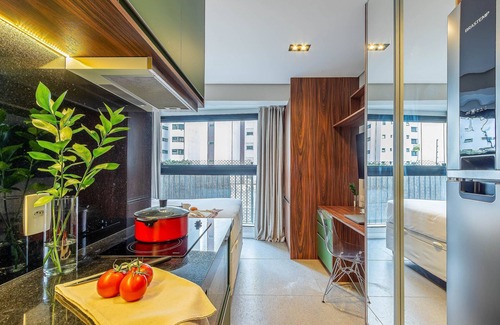 Vila Nova Conceicao Apartment | Next Home Design by Viva - Apartamentos em prédio próximo ao Parque do Ibirapuera