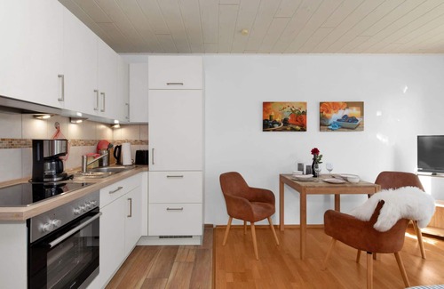 Warwerort Apartment | Nice apartment for 3 guests with WIFI, TV, balcony, pets allowed and parking