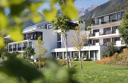 Telfes im Stubai Apartment | Nice apartment for 4 guests with WIFI, pool, TV, terrace, pets allowed and parking