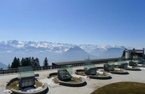 Rigi Kaltbad Apartment | Nice apartment for 3 guests with WIFI, TV, balcony and panoramic view