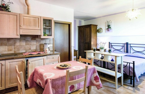 Scarlino Apartment | Nice apartment for 2 guests with pool, WIFI, TV, terrace and parking