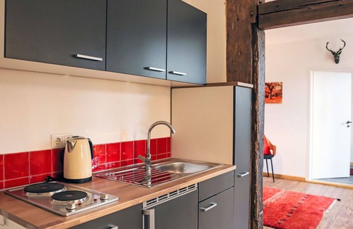Mirow Apartment | Nice apartment for 2 people with WIFI, TV, terrace and pets allowed