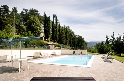Cicogna House | Nice apartment in villa for 4 people with WIFI, pool, patio, pets allowed and parking