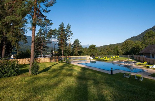 Presseggen Ski Chalet | Nice chalet in Pressegger See with terrace