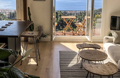Saint Pierre de Feric Apartment | NICE - MAGNIFICENT APARTMENT PANORAMIC SEA VIEW