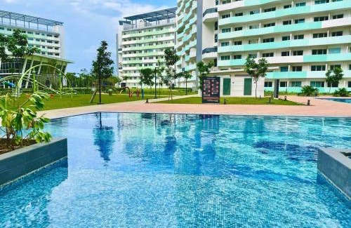 Matandang Balara Apartment | Nice one BR condo free pool in Commonwealth QC