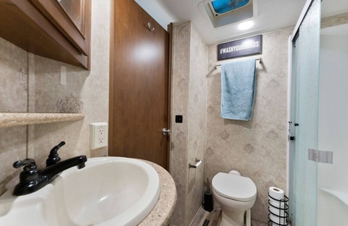 Disston Heights House | Nice spacious RV queen bed plus rollaway twin mattress