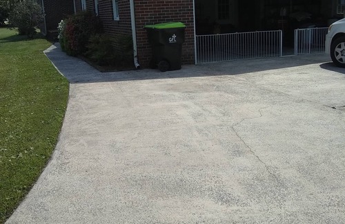 Morehead City House | Nicely Furnished Bedroom & Private Bath.
