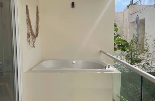 Akumal Apartment | Nido De Tortuga 2 Min Beach Access Private Jacuzzi