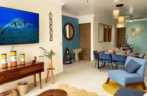 Akumal Apartment | Nido De Tortuga Akumal With Beach Access And Private Jacuzzi