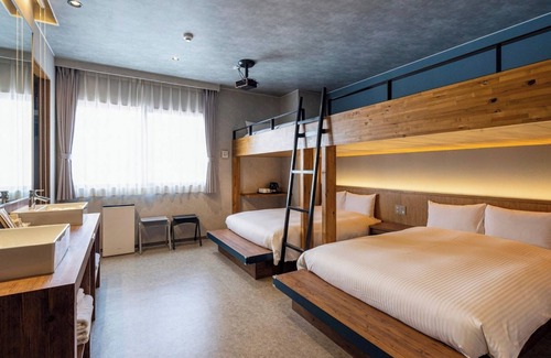Maejima Hotel | No SmokingBunk Bedroom 4 beds | Room only/Naha Okinawa
