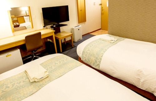 Nishinakasu Hotel | Nonsmoking Twin room Basic plan Tenjin 2 minute/Fukuoka Fukuoka