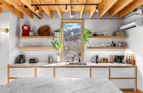 Mars Hill Cabin | Nordic Cabin | Sauna, Hot Tub, Fire Pit, Game Room | Sleeps 16, near AVL