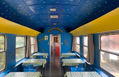 Pasewalk Cottage | Nordic fairy tales - Frog King 15 - zz Lokschuppen Pasewalk overnight experience in a sleeping car
