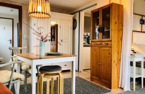 Westerholz Apartment | Nordlicht - Herzliche 1-Zimmer FeWo mit Meerblickbalkon