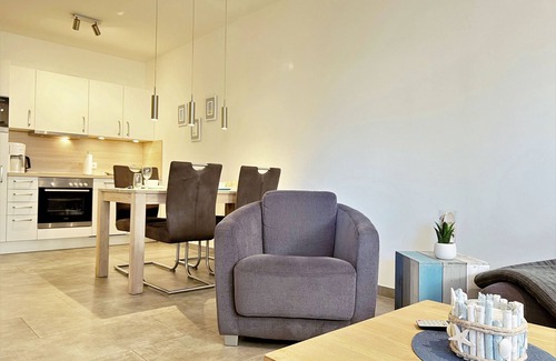 Dangast Apartment | Nordsee Park Dangast - Haus Spiekeroog Apartment Mitte EG (55 qm)