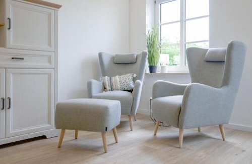 Suederhafen Apartment | Nordstrander Küstenlodge - Sonnenterrasse