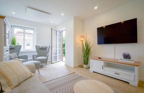 Suederhafen Apartment | Nordstrander Küstenlodge - Sonnenterrasse