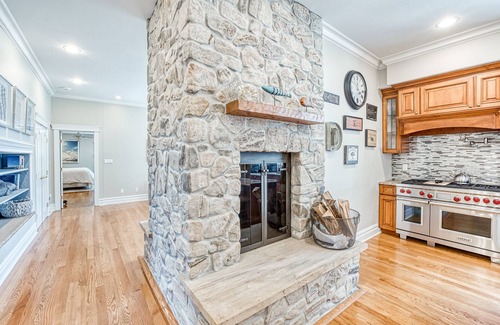 Peconic House | North Fork Family Villa- large family home with fenced in pool