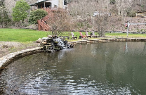 Hiawassee Cabin | North GA Mountain Paradise Natural Swimming Pool and Stream
