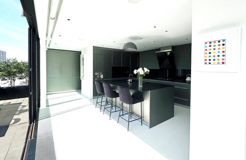 Haverstock Apartment | North London beautiful Penthouse designed by Rankin