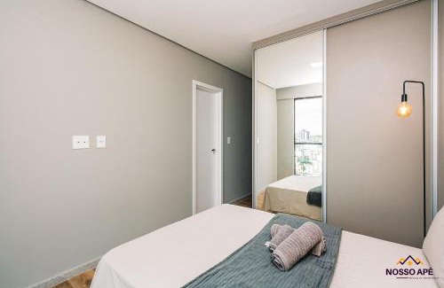 Cascatinha Apartment | Nosso Apê Cascatinha: Garagem | Ar-condicionado | Sauna NA701RO