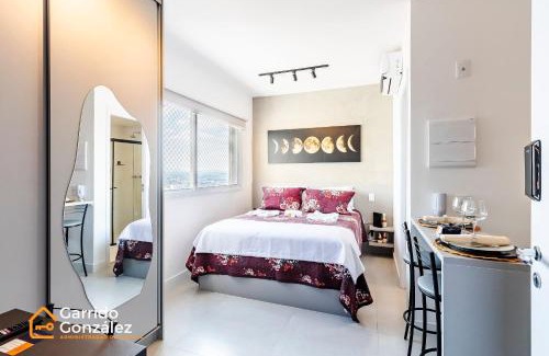 Belenzinho Apartment | Novo e Fino Studio no Metrô Belém - Com Ar