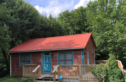 Warrensville Cottage | NOW BOOKING RIVER OTTER COTTAGE! 2BR/1BA ON THE NEW RIVER W/FIREPIT AND WIFI