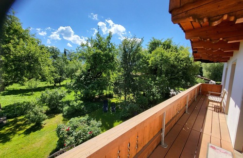 Grassau Apartment | Nr 3 Family room for 2-4 persons, shower/WC with balcony