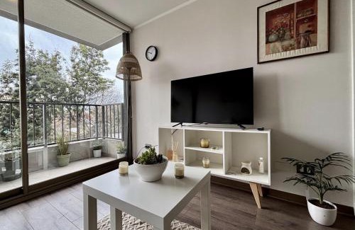 Nunoa Apartment | Nuevo Departamento y Moderno al frente del Estadio Nacional