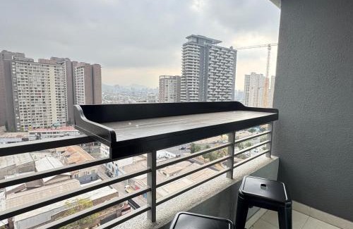 Santiago Apartment | Nuevo y vista despejada Barrio Bellavista