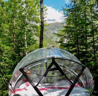 La Chapelle-en-Valgodemard Other | Nuit insolite bulle forêt glamping