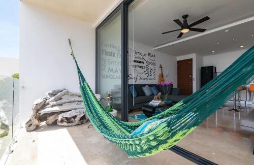 Zazil-ha Apartment | Oasis 2BR btw 5ta and Beach Early-Late Check in-out option