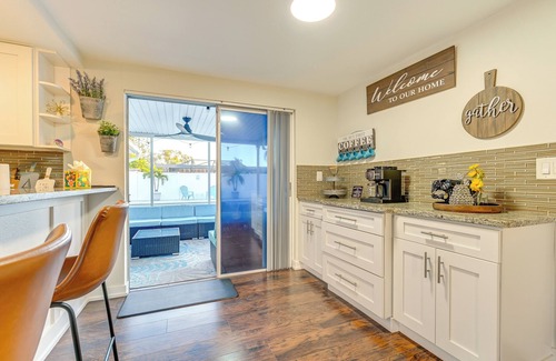 Aloha Gardens House | Oasis w/Heated Pool: 5 Mi to Anclote Gulf Park!