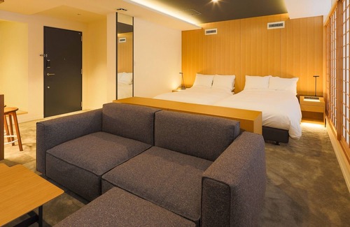 Karasuma Hotel | Observation bus with jacuzzi Premier Suite Twin Room without meals /Kyoto Kyōto