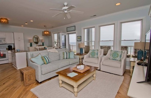 Indian Beach Condo | Ocean Club A203, Oceanfront Condo in Indian Beach, NC!