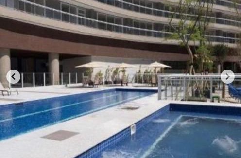 Pompeia Apartment | OCEAN FRONT UNLIMITED COM VISTA MAR - Wi-FI, Piscina Borda infinita Aquecida de frente ao Mar, Jacuzzi, Saunas e Academia