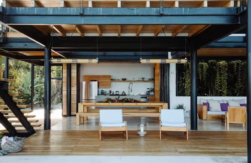 Santiago Villa | Ocean & Jungle Views, 5-Min Walk to Playa Hermosa Beach, Sleeps 6, Concierge!