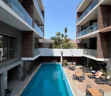 Ain Diab Apartment | Ocean park Pool, Spa and Welness suite