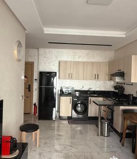 Ain Harrouda Apartment | Ocean Park Sunset Escape beach front with swimming pool