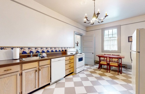 Coupeville House | Ocean view duplex with front porch, walk to ferry & Fort Casey State Park