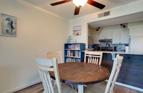 Oceanmarsh Subdivision Condo | Ocean-View Island Condo w/Pool: Pets Welcome!