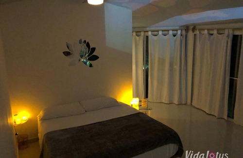 Campana Bed & Breakfast | Ocean View King Suite at Vida Lotus Retreat & Spa