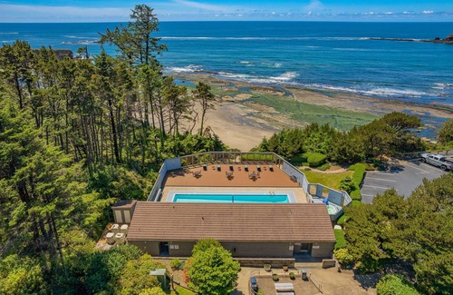 Otter Rock Apartment | Ocean-View Mini Suite with Queen Bed