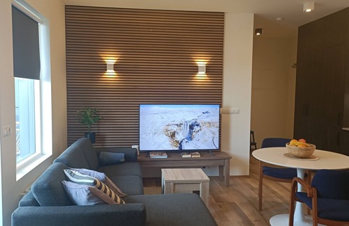 Reykjavik Apartment | Ocean view suite near Sky Lagoon