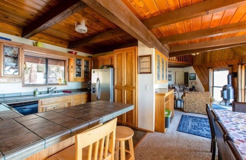 Palomar Mountain Ski Chalet | Ocean Views Lg Deck Fire Pit Dogs Free BBQ Families w/Children welcome