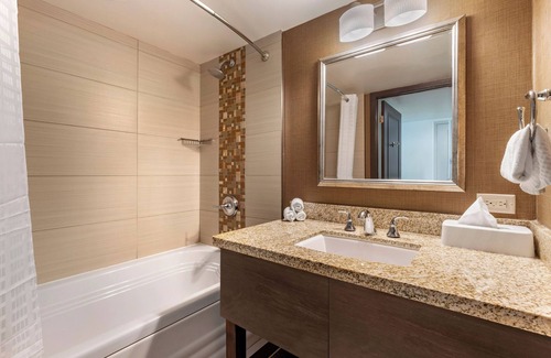 Northeast Virginia Beach Resort | Oceanaire Virginia Beach - STUDIO PARTIAL OCEAN VIEW 2 DOUBLES