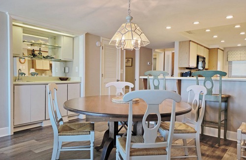 Litchfield by the Sea Condo | Oceanfront 2-story condo, direct ocean view, 2 balconies, 2 king beds, pool
