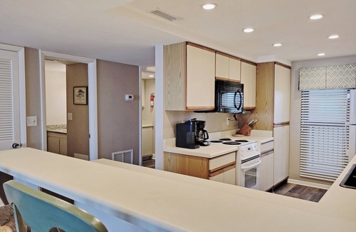 Litchfield by the Sea Condo | Oceanfront 2-story condo, direct ocean view, 2 balconies, 2 king beds, pool